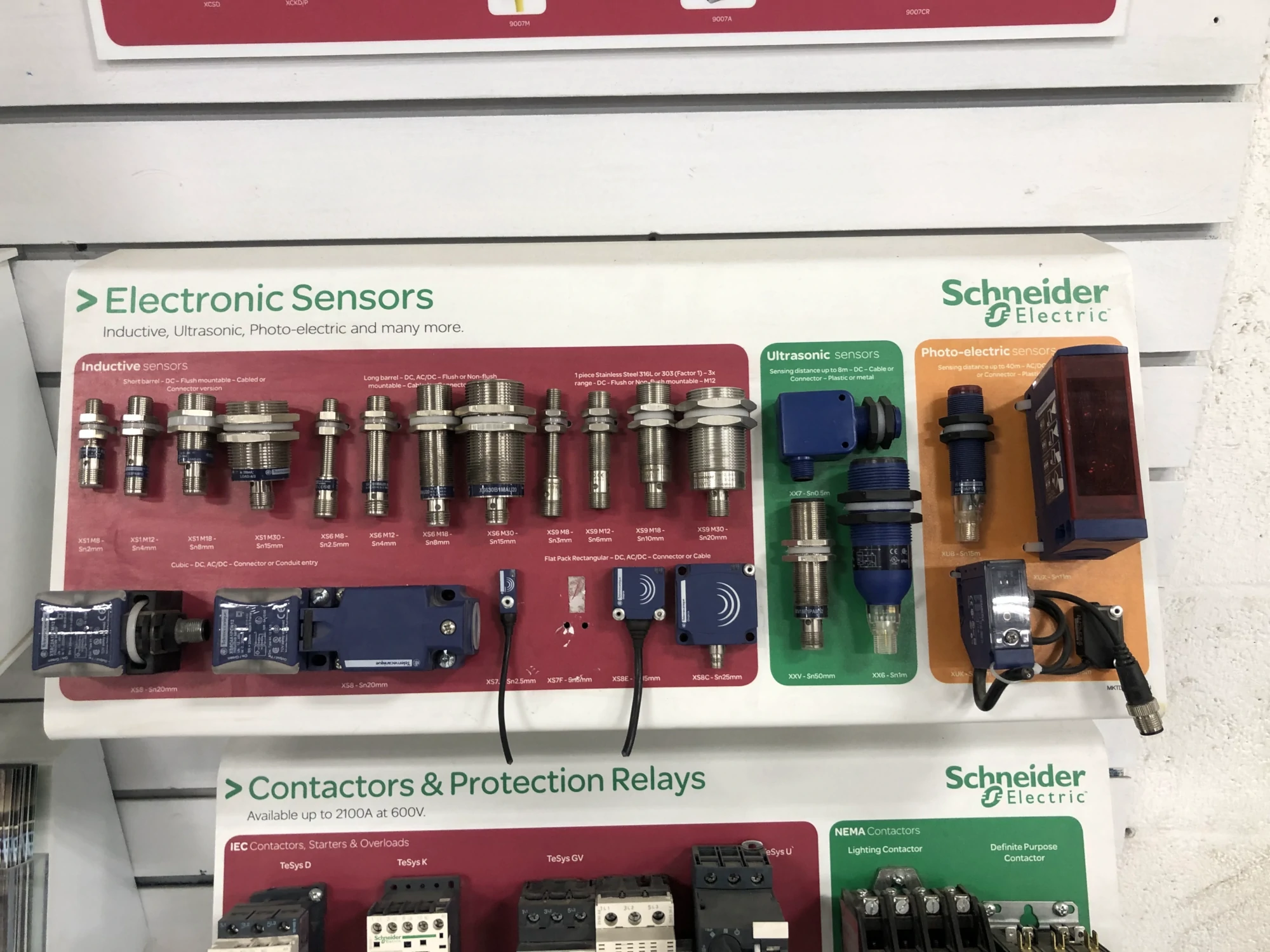 Schneider Electric Inductive, Ultrasonic, Photo-electric Electronic Sensors LiORA Electric Manitoba Electrical Contractor