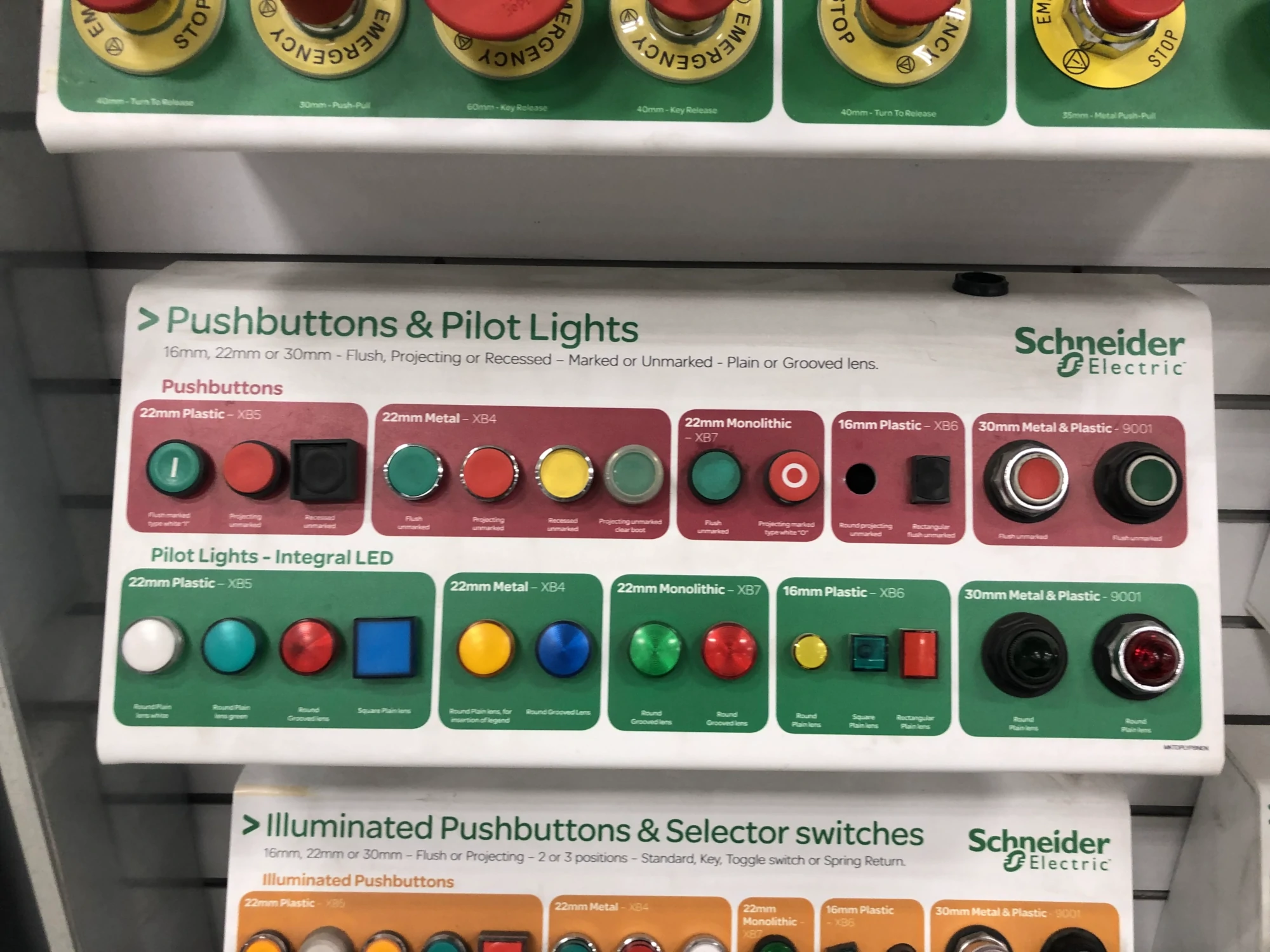 Schneider Electric Pushbuttons and Pilot Lights Metal Plastic Monolithic LiORA Electric Manitoba Electrical Contractor
